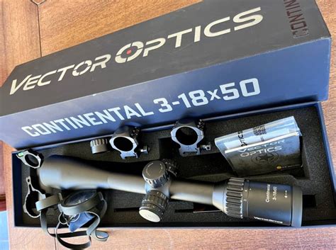 Vector Optics Continental 3 18x50 SFP Tac Vector Optics Continental 3