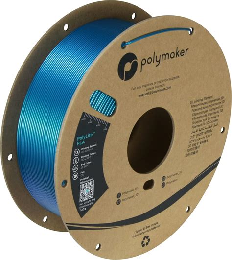 Amazon Polymaker Color Changeable Starlight Blue PLA 3D Printer