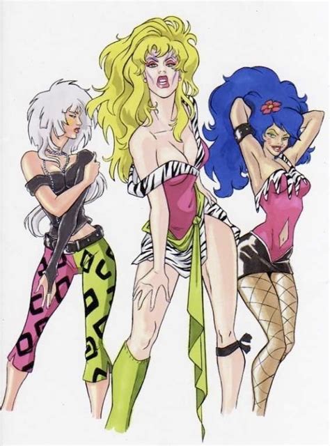 The Misfits Full Of Pizzazz Jem Fan Art Deviantart Artist Name To