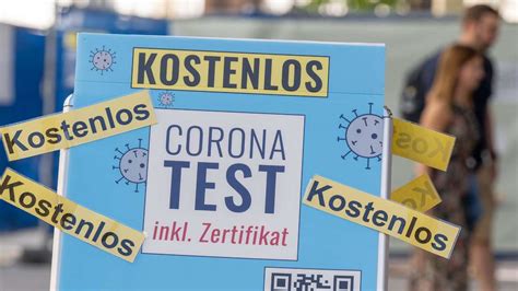 Weiter kostenlose Corona Schnelltests 3 Euro Bürgertests in kleinerem