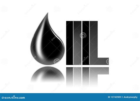 Drops oil logo stock illustration. Illustration of generated - 12742989