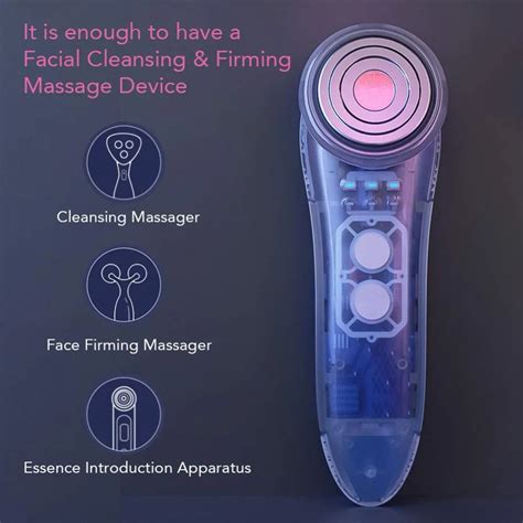 Facial Massager Microcurrent Face Lifting Face Cleansing Massager