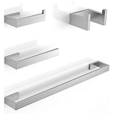 PorteServiettes 4 Pices Ensemble DAccessoires De Salle De Bain