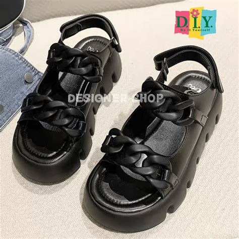 Jual Sepatu Sandal Wanita Korea Premium Sendal Wanita Karet Jelly