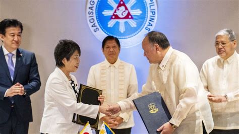 Japan And The Philippines Sign Defence Pact Ctv News