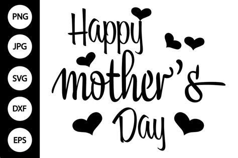 Happy Mothers Day Svg Mothers Day Svg Graphic By Mydigitalart13 · Creative Fabrica