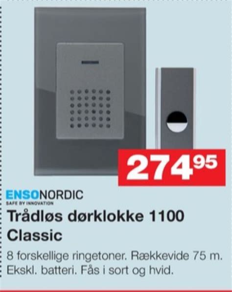 Ensonordic D Rklokke Tilbud Hos Bauhaus