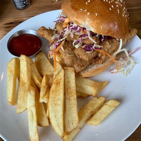 Knead Bakery Durbanville Cape Town South Africa Southern Fried “chicken” Burger Review Abillion