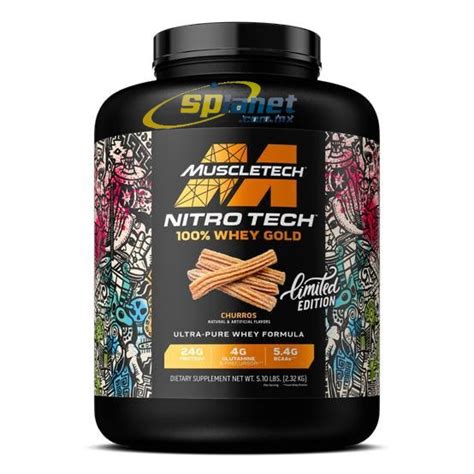 Prote Nas Muscletech Nitro Tech Whey Gold Lbs Churro