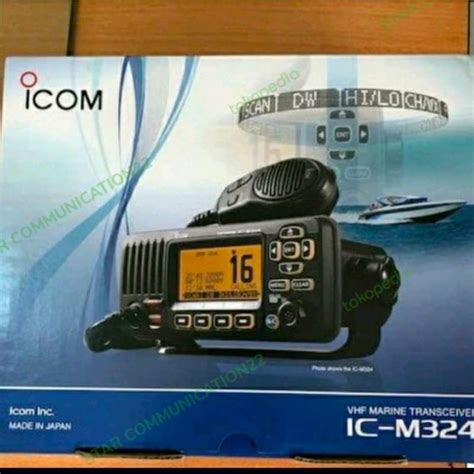 Promo Rig Icom Ic M324 Vhf Marine Diskon 23 Di Seller Sentramoco Store