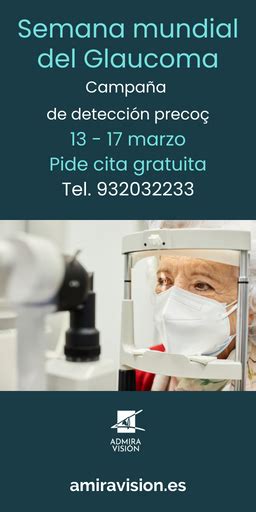 World Glaucoma Week Campaña Gratuita De Detección Precoz Del Glaucoma