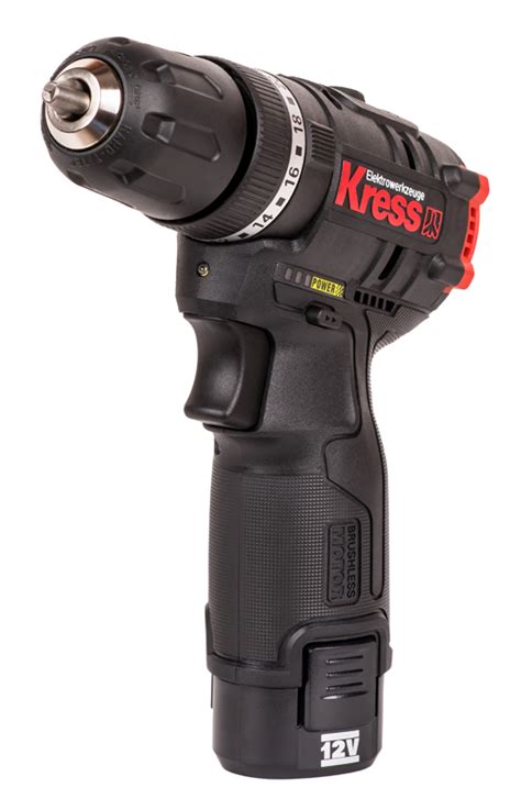 Дрель-шуруповерт аккумуляторная ударная KRESS KU370.2 - Kress Powertools