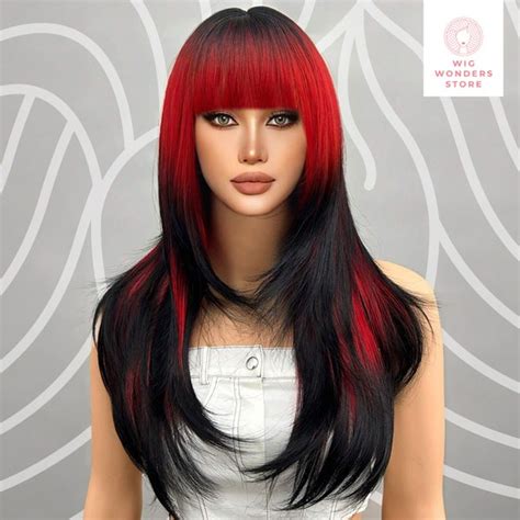 Synthetic Wig Etsy