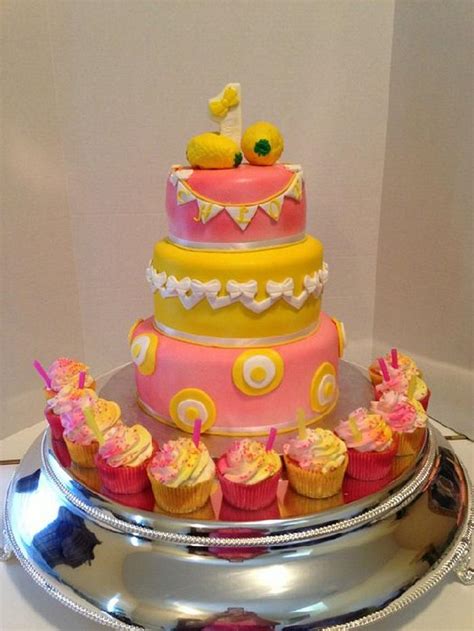 Pink Lemonade Birthday Cake Decorated Cake By Teresa CakesDecor