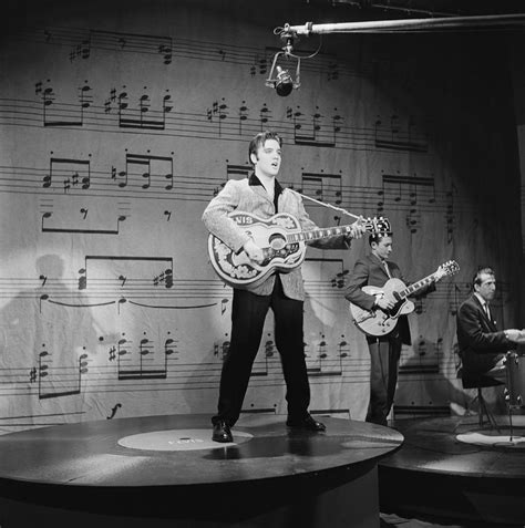 Elvis Presley On Ed Sullivan By Michael Ochs Archives