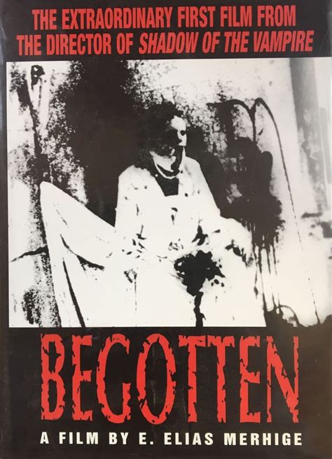 Begotten 1989 Movie Posters Minimalist Horror Pictures Movie Posters