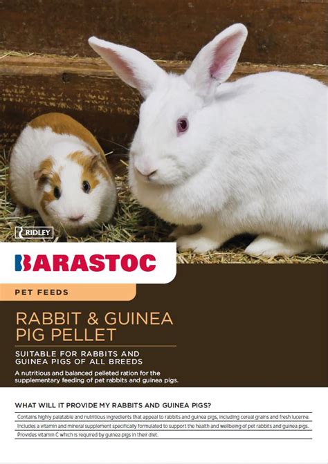 Barastoc Rabbit Guinea Pig Pellets Barastoc