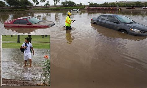 Phoenix Experiences Wettest Day Ever With 3 Inches Falling Before 7a M