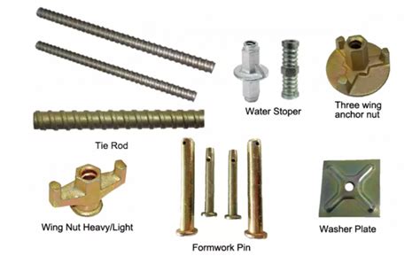 Hot Rolled 15mm Formwork Tie Rod For Timber Beam Formwork System