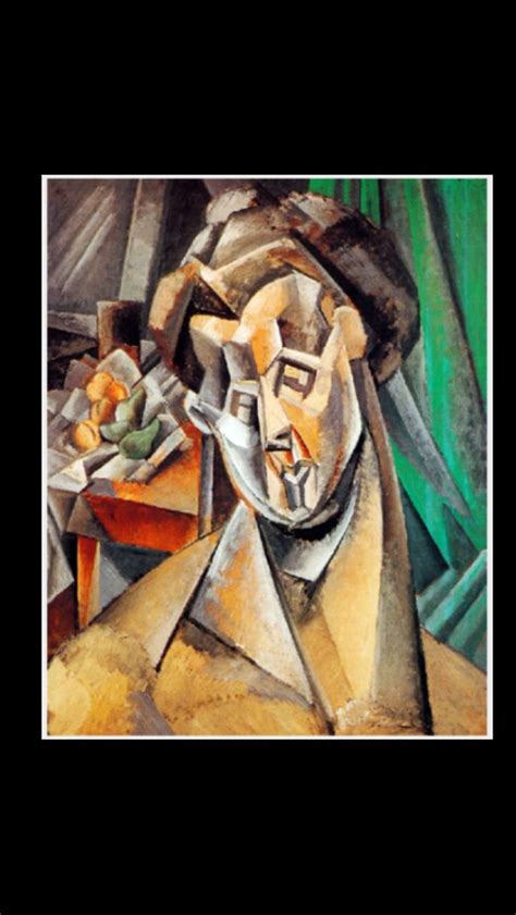 Pablo Picasso Woman With Pears Fernande Olivier Horta De San Joan Summer 1909 Huile