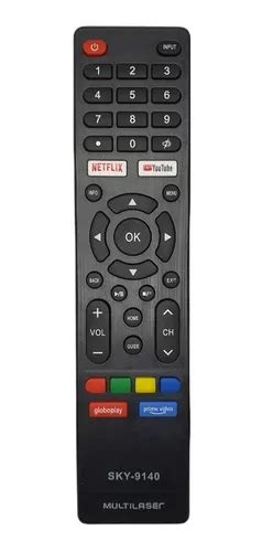 Controle Remoto Para Smart Tv Multilaser Tl020 Tl024 Nfe MercadoLivre