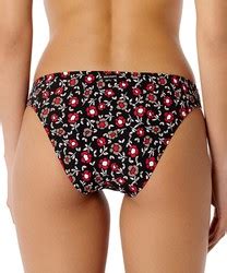 Bikini Red Point Braguita Básica de Flores Tienda Azulik