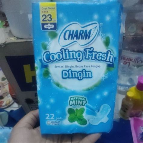 Jual Charm Cooling Fresh Wing 22 Pads Shopee Indonesia