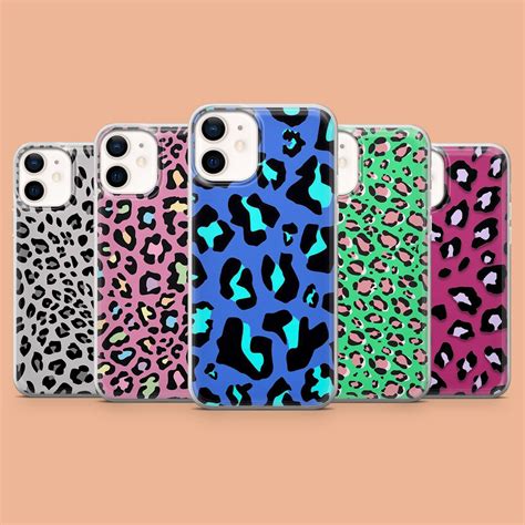 Leopard Print Phone Case Cheetah Pattern Iphone Cover For Etsy