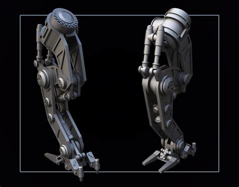 ArtStation Robot Legs | linsdevasconcellos.org.br