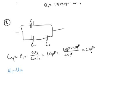 A network of four capacitors each of 12 ÂµF capacitor is connected to a