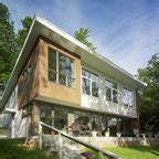 Mid Century Modern Lake House - Contemporary - Exterior - DC Metro - by Coupard Architects and ...