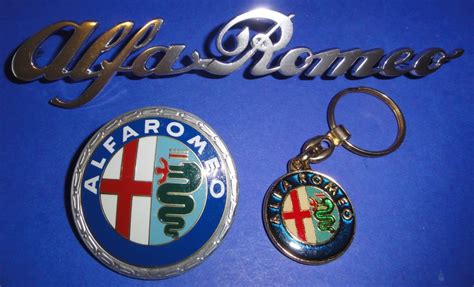 Emblem Mascot Badge Alfa Romeo Oude Emblemen Niet Gebruikt