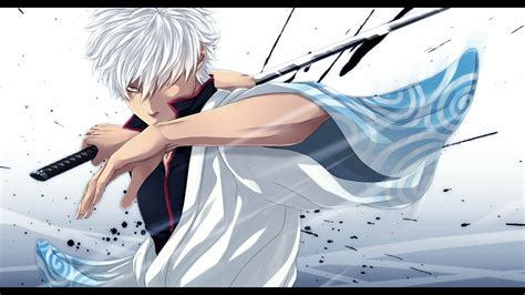 Gintoki Sakata Samurai HD Wallpaper