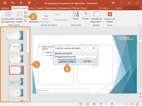 Agregar Y Disenar Diapositivas Customguide Images