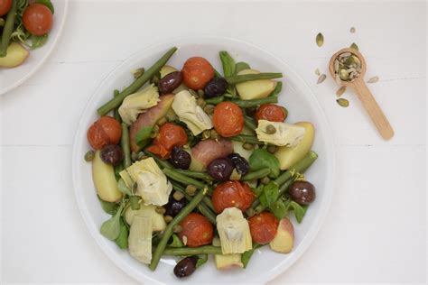 Mediterraanse Salade Met Aardappel Jouw Fabriek Mediterrane Salade