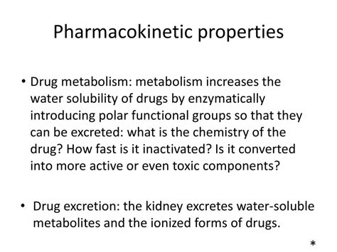 Molecular Properties Of Drugs Pharmaceutical Medicinal Chemistry I