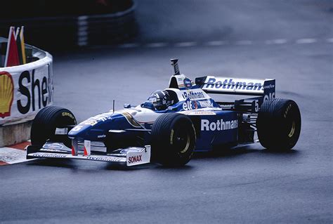 Damon Hill Williams Fw Gp Monaco Jos Antonio Fern Ndez