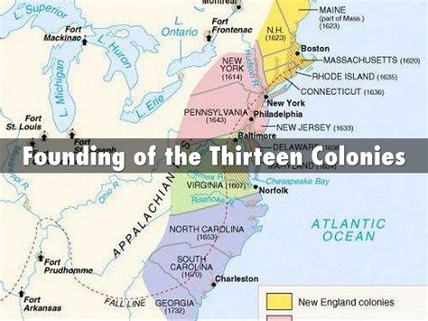 Founding of the Thirteen Colonies by brianporn