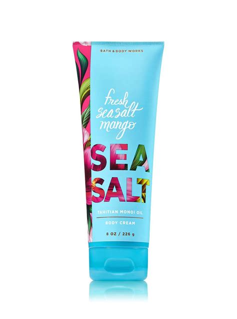 Bath Body Works Signature Collection Fresh Sea Salt Mango Body Cream