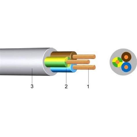 H05VV F 3G1 5mm CYSY Kabel Esvit Cz