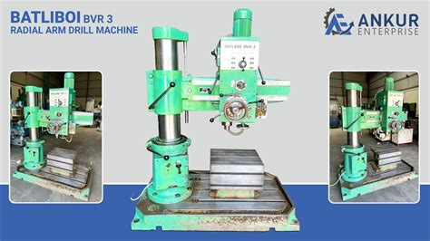 Radial Arm Drill Batliboi India BVR 3 YouTube