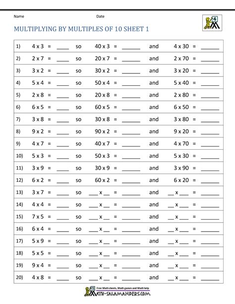 Multiplying 0 And 1