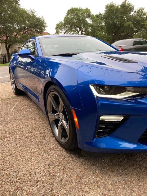 Th Gen Blue Chevrolet Camaro Ss Automatic For Sale Camarocarplace