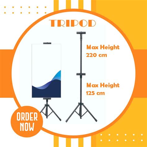 Jual Tripod Banner Stand Tripod Banner Tripod Display Tripod Dua