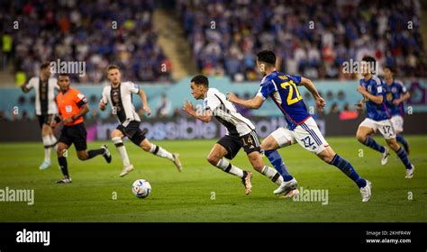 Doha Qatar 23rd Nov 2022 Jamal Musiala Deutschland Maya Yoshida