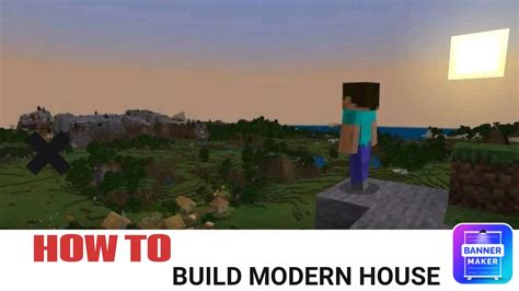 How To Build Modern House 🏡 I Paly Minecraft 🎮 I Make Modern House 🏡 Youtube