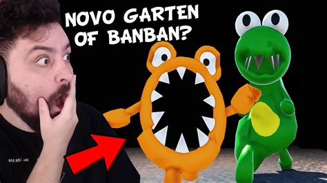 Nunca Jogue Esse Novo Jogo Inspirado Em Garten Of Banban Sozinho