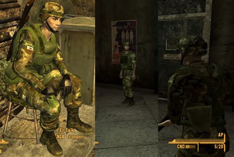 Fallout New Vegas Ncr Ranger Combat Armor