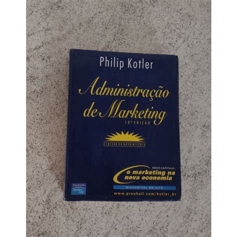 livro administração de marketing Philip kotler Shopee Brasil