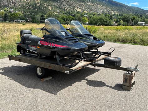 Colorado Mountain Marketplace Arctic Cat Snowmobiles With Trailer